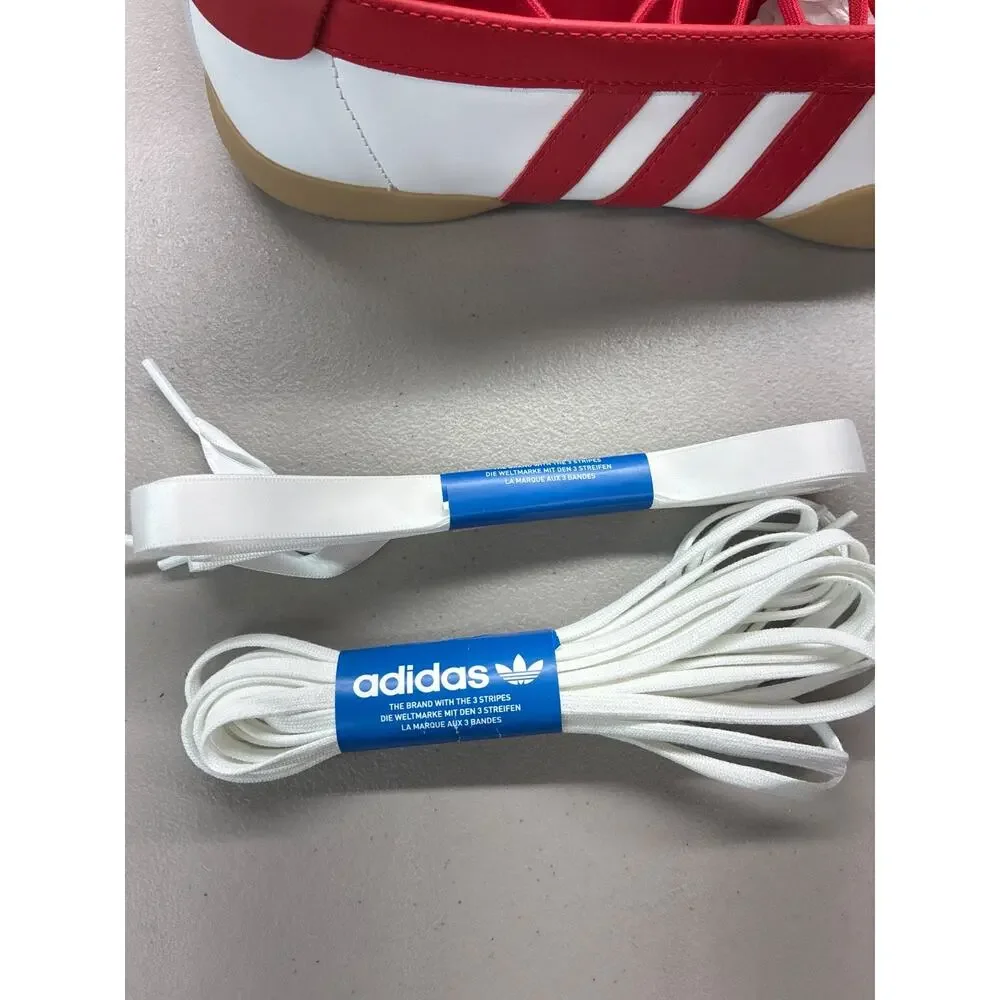adidas Women’s Taekwondo Mei Ballet White Better Scarlett Gum New in box Size 9